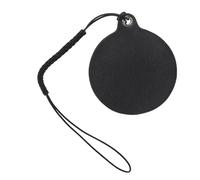 Tapa Protectora de Lente, Tapa de Lente Mini de Cuero Genuino con Cuerda de Transporte, Material de Aluminio, para Cámara de Película Instantánea Híbrida Mini