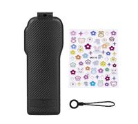 Tapa protectora de objetivo BRDRC Funda protectora dura Estuche anticolisión para Osmo Pocket 3 Accesorios de cámara Negro