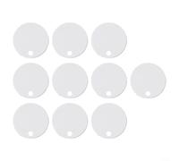 Tapa protectora de plástico para bisagras de asiento de inodoro para soluciones de baño elegantes y oxidadas (60 mm)