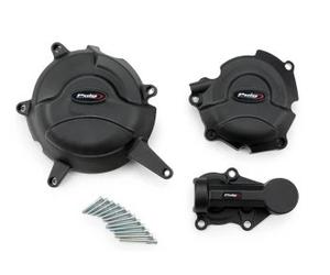 Tapa Protectora del Motor Puig para SUZUKI DL 800 V-STROM 23-26 | GSX-8TT 25-26 | GSX-8R 24-26 | GSX-8S 23-26