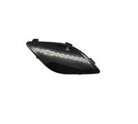 Tapa Protectora Negra para Gancho Remolque Parachoques Delantero para Mercedes para Benz W207 E-Clase Coupe E260 E300 E320 E350 E400 2009-2012 2013 Coche Tapa Gancho Remolque Parachoques(Black)