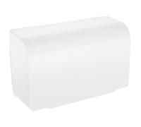 Tapa Protectora para Enchufe Exterior Doble 86, Adhesiva Color Blanco | Ps Plástico Reforzado, Apertura a 90 Grados, Barrera contra Polvo, para Baño y Zonas Húmedas