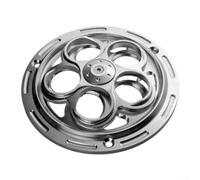 Tapa Radiador Aleación Aluminio Negro Plateado Tapa Radiador | Aleación aluminio , para ajuste perfecto para sprint Primavera 150, mejora flujo aire, negro o plateado(Silver)
