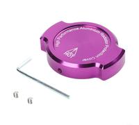 Tapa Radiador para moto Aluminio Aleación Decorativa Tapa Radiador | Aleación aluminio, decorativo, para fácil instalación, sin para herramientas profesionales, mejora estética moto(Purple)