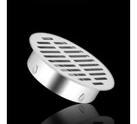 Tapa Redonda Para Desagüe De Acero Inoxidable, Rejilla De Alcantarillado Ducha Extraíble, 50-200mm Cubiertas De Filtro De Drenaje Para Terraza, Cocina(83mm/3.27in)