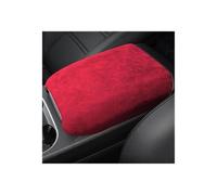 Tapa Reposabrazos Coche Cubierta De La Caja Cojín Para Porsche Para Cayenne 2018 2019 2020 2021 2022 2023 Autopartes(Red)