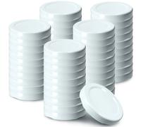 Tapa roscada KADAX fi43 mm, de metal, para tarros de conserva, 50 unidades, b...