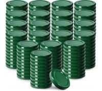Tapas de rosca KADAX fi53 mm, para tarros de conserva, 200 unidades, verde