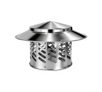 Tapa Rotativa Para Chimenea para acero 110mm Ventilación Tapa(80mm) | Acero de alta resistencia, tamaño 110mm, ventilación mejorada, durabilidad extrema, uso anual