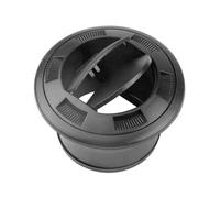 Tapa Salida Central Delantera Panel Instrumentos Aire Acondicionado, Salida, Redonda Negra Con Tornillos Fijación Para Coche, RV, Autobús, Piezas