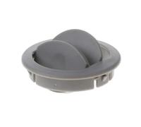 Tapa Salida Central Delantera Rejilla De Aire Acondicionado Para Coche, 2x, RV, ATV, Salida Ventilación Interior, Apertura Giratoria, Cierre Redondo, A/C Techo