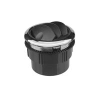 Tapa Salida Central Delantera Salidas De Aire Acondicionado Universales 2,95 Pulgadas Con Decoración Personal Cromada Para Exteriores Coche Para Autobús RV