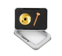 Tapa superior de aluminio para auriculares de 28,6 mm, para cubierta de vástago mecanizada CNC con perno para horquilla, kit de tubo superior de repuesto colorido y espaciador, accesorios de montaña