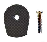 Tapa superior de fibra de carbono para auriculares de bicicleta para manillar integrado H31 H11 H36| Pieza de repuesto ligera para carretera y montaña para mantenimiento de bicicletas (color )
