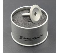 Tapa superior de vástago de bicicleta construida de aluminio de aviación 7075 para auriculares MTB 32.4mm Bowl Cover 5.3g 30 31mm Longitud (Plata)