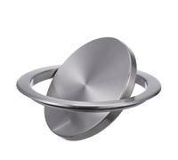 Tapa Superior Empotrada De Acero Inoxidable For Cubo Basura, Abatible Silenciosa, Resistente Al Aceite, For Cocina Y Baño Limpieza Sin Esfuerzo