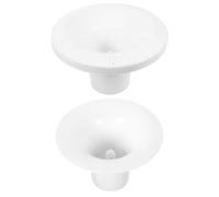Tapa Superior para Dispensador de Agua, Repuesto Plástico Blanco 2 Piezas