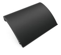 Tapa Talonera Seat Leon Mk2 FR-Cupr@-Kit Aero Todas Sus Variantes/Tapadera Faldones Laterales Leon Mk2/ Tapas Talonera Leon MK2 2006-2012 Negro ((Delantera Izquierda) 1PL 853 917 GRU)