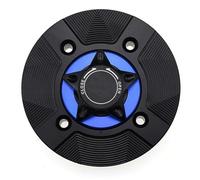 Tapa Tanque Combustible CNC Para Motocicletas Para Z650 Z 650 2017-2022 Para Ninja650 Para Ninja 650 2017-2022 Tapa Del Tanque De Gasolina Y Aceite Combustible Para Motocicleta(Blue)