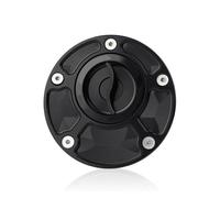 Tapa tanque combustible motocicleta Cubierta Sin Llave Para DUCATI Para MONSTER 1100 Para MONSTER 1200 SR 600 620 695 750 797 800 821 900 Tapa Tanque Combustible Moto(Negro-S)