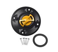 Tapa Tanque Combustible Motocicleta Para Suzuki GSXR600 Gsxr750 Gsxr1000 Gsxr1300 Para Hayabusa TL1000S TL1000R GS500 SV650 Gsf1200(ORO)