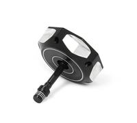 Tapa tanque combustible motocicleta Tapa Tanque Combustible Moto ATV Para Yamaha Para Banshee 350 Para Raptor 125 250 350 660 Para Kodiak 400 Para Wolverine YZ125 YZ250(Negro)