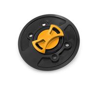 Tapa tanque combustible motocicleta Tapas Tanque Combustible Combustible Liberación Rápida Sin Llave Moto Para S1000RR S1000R 2010-2023 2024 R1200GS K1600GT CNC(ORO)