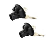 Tapa Tanque Gasolina Para Ford Para Edge Fusion Para Lincoln Para Mustang Para Explorer Para F150 8U5Z9C268B Cubiertas Bloqueo Tapa Tanque Combustible(2 PCS)