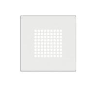 Tapa timbre/altavoz Niessen 8529 BBserie SkyBlanco