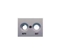 Tapa toma R/TV-SAT BJC Coral Gris Sombra 21320 GS