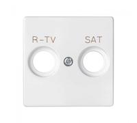 Tapa toma r-TV + SAT blanco Simon 82 - 82097-30