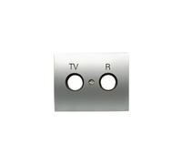 TAPA TOMA TV-R S.OLAS TITANIO