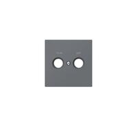 Tapa toma TV/R-SAT Serie Alba de Niessen - Gris
