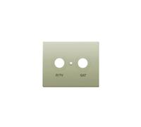 Tapa Toma TV Sat Aluminio Mercurio BJC Iris 18320 MA