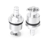 Tapa Tornillo Amortiguador Delantero CNC, Ajustadores Precarga, Pernos Horquilla para CBF125 31 Mm Aluminio.(5)