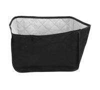 Tapa Tostadora Negra, Funda Antipolvo para Electrodomésticos, Funda Acolchada para Máquina de Pan con Protección Antipolvo para Pequeños Electrodomésticos