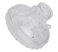 Tapa transparente para bomba de filtro de arena para 2006 L/H P6665, protector de plástico transparente, protector contra el polvo, accesorio de mantenimiento de piscina, color blanco, 20 x 20 cm