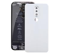 Tapa trasera de la batería del Nokia X6 6.1Plus con lente de la cámara