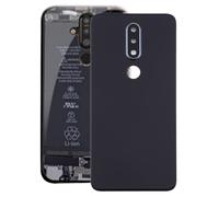 Tapa trasera de la batería del Nokia X6 6.1Plus con lente de la cámara