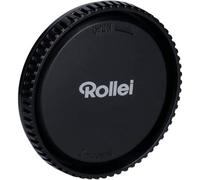 Tapa trasera de lente negra Rollei con montura Z