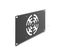 Tapa trasera Delock 67434 con ventilador integrado para rack 3U metal gris oscuro