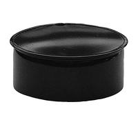 Tapa Tubo Estufa Negro Vitrificada 120 mm.