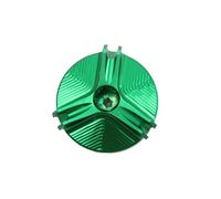 Tapa tubuladura relleno aceite Tapón Llenado Aceite Universal Para Motocross Perno Tapón Aceite Cubierta Protectora Piezas Motocicleta Para Yamaha Para Tmax 500 530 SX DX(Verde)