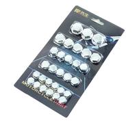 Tapa Tuerca para Moto,Cubierta decorativa para pernos de tuercas de motor de 5 colores - 30 unids/set sombrero de cubierta de tornillo, cubierta de perno de tuerca de motor decorativa accesorios de mo