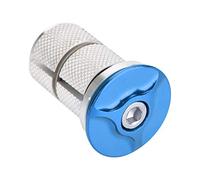 Tapa vástago manillar bicicleta, ligera y resistente, extensión horquilla aluminio 1.25 pulgadas, for ciclistas montaña carretera y uso diario