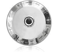 Tapa volteatortillas de acero inoxidable, tapa para sartén o para tortillas, ideal para dar la vuelta a tortillas, tapadera cocina de acero inoxidable, tapa para ollas o para tapar platos (30 CM)