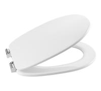 Roca A801B5200B Asiento y Tapa SUPRALIT, Colección Carmen, Caída Amortiguada, Color Blanco