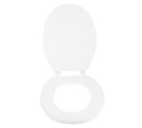 Tapa Wc Roca Meridian de white 40x34x4cm, Fácil de Instalar | Funda de Asiento de Inodoro, Superficie Lisa Práctica, 1 Pieza para Baño, Cubre Tapa Inodoro