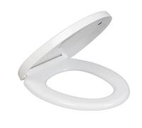 Tapa Wc Universal Asiento de inodoro con cierre y liberación rápida, fácil de limpiar, con junta tórica.