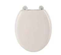 Tapa Wc Universal Asiento de inodoro redondo cierre, cómodo cojín, funda repuesto for baño, asientos for inodoros estándar(White UO type)